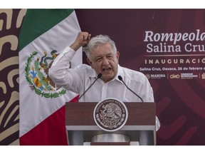 Andrés Manuel López Obrador. Photographer: Alejandro Cegarra/Bloomberg