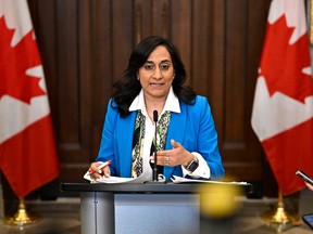 Treasury Board President Anita Anand recently led a spending review and said the goal of the review was not to cut jobs.