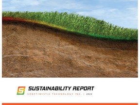 Croptimistic announces inaugural Sustainability Report.