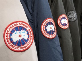 Canada Goose Holdings Inc. says it is laying off 17 per cent of its global corporate workforce.