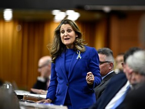 Finance Minister Chrystia Freeland can't afford to produce a budget that’s seen as inflationary.