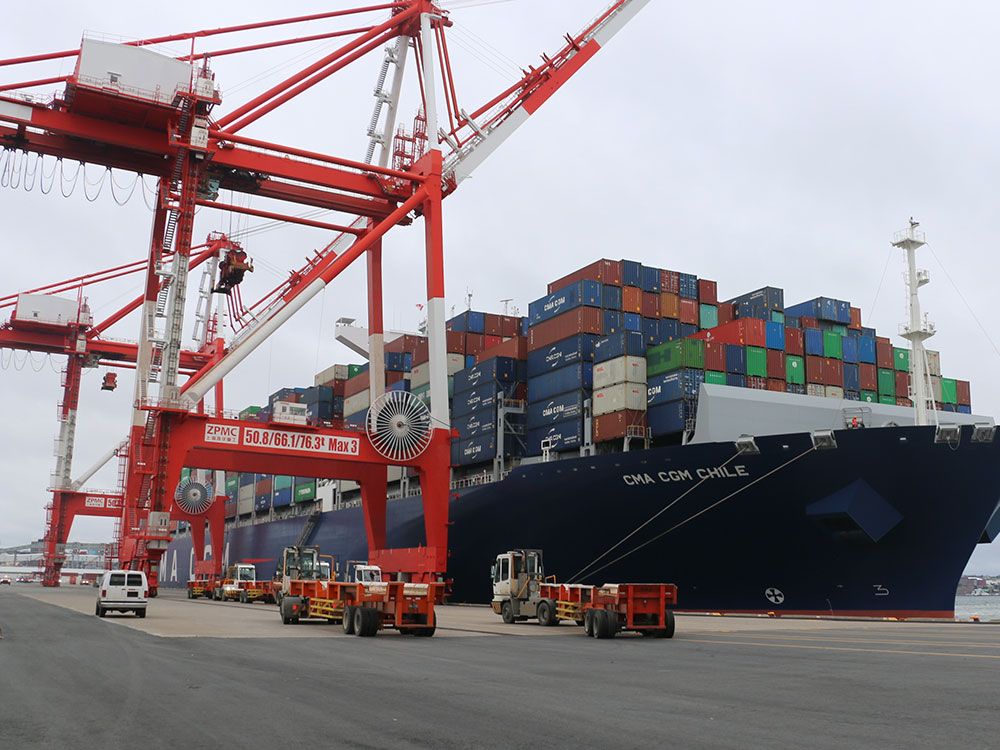 Chinese-made cranes used at Canadian ports flagged as security concern
by U.S.