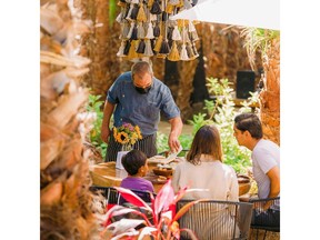 In the heart of Todos Santos, distinguished as a magical town, in an equally magical palm grove, Dūm is located under the tutelage of Chef Aurelien Legeay, Maitres Cuisinier of France.