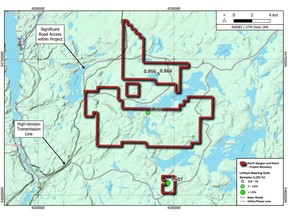 Niemi Project with Rock Tech and Imagine Lithium's developing deposits.