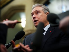 Industry Minister Francois-Philippe Champagne says miners shouldn't try to get around Ottawa's rules forbidding China from investing in Canadian miners.
