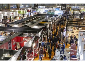 General view of one of the halls of Alimentaria 2023