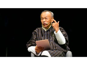 HE Jigmi Y. Thinley, former Prime Minister of Bhutan, at Culture Summit Abu Dhabi 2024. Courtesy DCT Abu Dhabi.