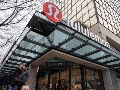 Lululemon stock falls on cautious outlook, challenges in U.S.