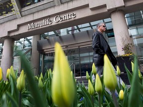 Manulife has written down the value of its U.S. office investments by 40 per cent from a pre-COVID-19 peak.