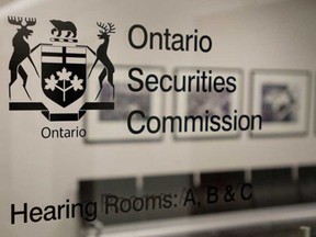 At an Ontario Securities Commission hearing Friday morning, a three-member panel of OSC commissioners chaired by OSC vice-chair Wendy Berman approved the negotiated settlement with Bloomberg Trading Facility Ltd., which included disgorging more than $600,000 in fees earned on the trades. PHOTO BY