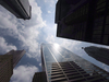 Banking towers in Toronto financial district