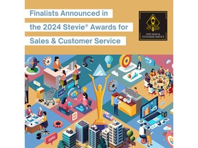 Finalists in the 18th annual Stevie® Awards for Sales & Customer Service, an international competition recognizing excellence in customer service, contact centers, business development, and sales, were announced today.