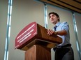 Companies that already offer ways to allow rent payments to count toward credit scores are welcoming the plan by the federal government to make the practice more widespread. Prime Minister Justin Trudeau speaks during a housing announcement in Vancouver, Wednesday, March. 27, 2024.