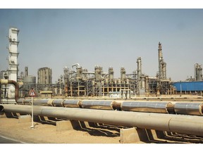 Iran's oil industry installations in Mahshahr, Khuzestan province. Photographer: Kaveh Kazemi/Getty Images Europe