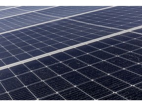 Photovoltaic panels.