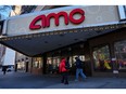 An AMC movie theater in New York, US, on Tuesday, Feb. 6, 2024. AMC Entertainment Holdings Inc. is scheduled to release earnings figures on February 28.