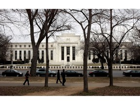 The Federal Reserve building in Washington, DC.