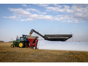 Grainbags are one of many plastic tools that are vital to Canadian farmers and are recycled in the circular economy