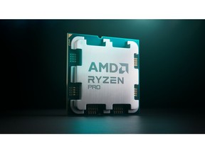 AMD Ryzen™ PRO 8000 Series desktop processor chip shot