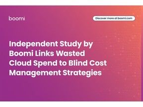 Independent Study by Boomi Links Wasted Cloud Spend to Blind Cost Management Strategies