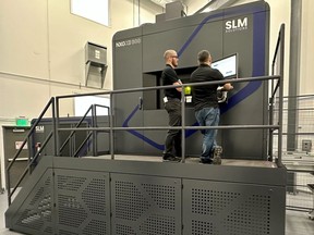 As part of its announced expansion, Sintavia purchased a second SLM NXG XII 600 printer