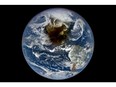 Photo Credit: NASA Earth Observatory - Total Solar Eclipse Darkens North America