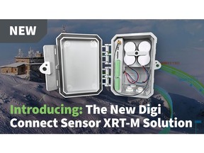Digi International Expands Monitoring Portfolio with Launch of Digi Connect Sensor XRT-M Powered by Digi Axess