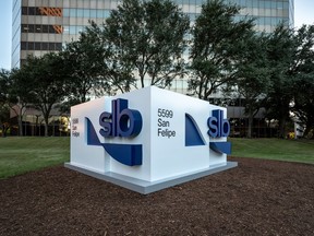 The exterior of the SLB headquarters in Houston, Texas