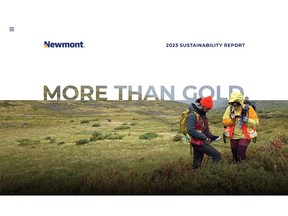 Newmont's 2023 Sustainability Report