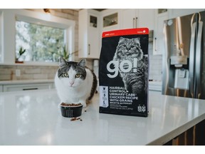 Go! Solutions expands solutions-oriented premium pet food collection with new Go! Solutions Hairball Control and Urinary Care Chicken Recipe with Grains for Cats, available online and at select specialty retailers across Canada.