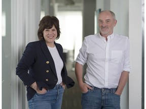 L-R: Kelly Manthey (CEO of Kin + Carta) and Olivier Padiou (CEO of Valtech)