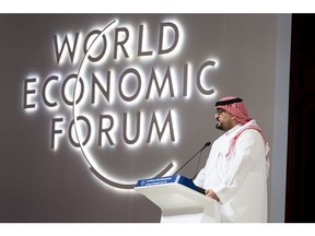 His Excellency Faisal Alibrahim, Saudi Minister of Economy and Planning, welcomes global leaders to Riyadh for the World Economic Forum Special Meeting on Global Collaboration, Growth and Energy for Development.