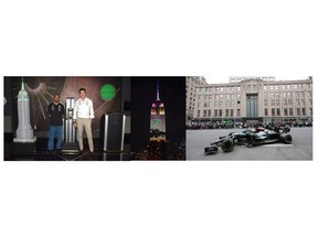 The celebrations included performances by Lewis Hamilton and Toto Wolff at the world-famous Empire State Building Observatory and an unprecedented F1 car demonstration along Fifth Avenue