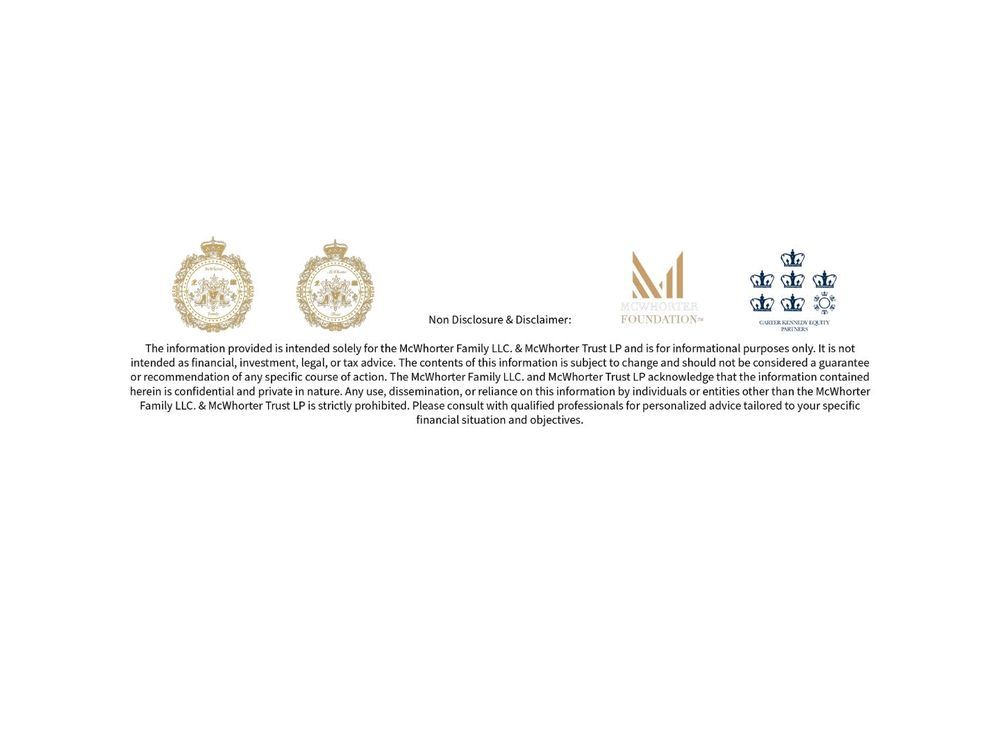 C.K. McWhorter & McWhorter Family Trust Continue Dialogue with Sotheby's International Realty In