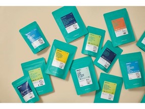 Teal 50 g and 100 g bags are 100% industrial compostable and begin rolling out on orders at davidstea.com for Canadian and U.S. customers in the coming months.
