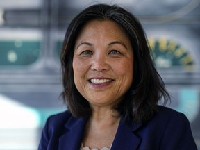 Acting United States Secretary of Labor Julie Su poses for a photo, Thursday, April 25, 2024, in Atlanta. Su says workers at southern auto plants should be free to unionize without employer or political interference, even as some southern states pass new laws meant to inhibit organized labor.