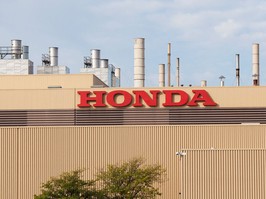 Honda Motor Co's auto plant in Alliston, Ontario. Honda is reportedly close to a major EV deal with the Canadian government.
