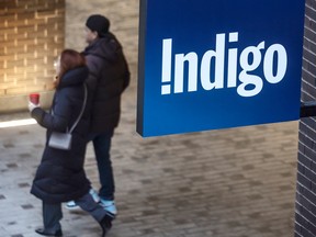 An Indigo bookstore is seen Wednesday, November 4, 2020 in Laval, Que. Indigo Books and Music Inc. says it has agreed to be taken private.