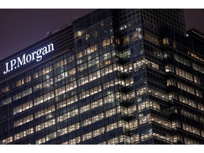 JPMorgan priced $9 billion of bonds in four parts, according to a person with knowledge of the matter.  Photographer: Paul Yeung/Bloomberg