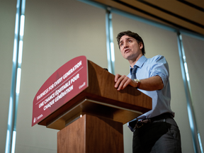 Justin Trudeau makes a housing announcment in Vancouver