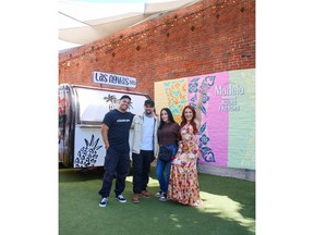 Modelo Spiked Aguas Frescas partners with actress Francia Raisa and changemaker, Juixxe to surprise a hardworking street vendor, Salvador Gutierrez, with a new, custom street cart and a $5,000 cash gift to help him fuel the fiesta in his community with delicious aguas frescas for years to come.