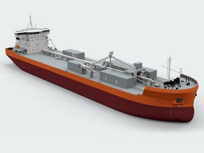 Rendering of Eureka's cutting-edge cement carrier.