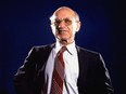 Economist Milton Friedman, 1977.