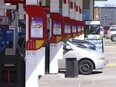 A vacant Exxon Mobil Corp. gas station in Toronto as the new carbon tax was added to the pumps.