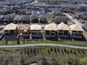 New homes are being built in a housing development in Ottawa's west end.