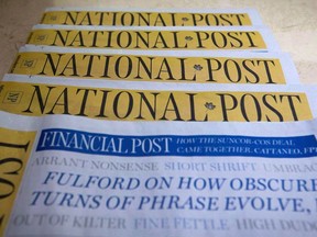 Postmedia Network Canada Corp. owns media properties across Canada including the National Post and Financial Post.