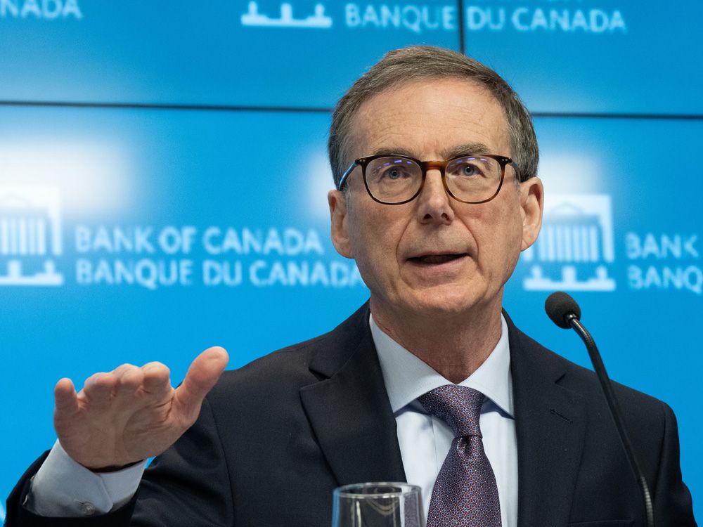 Bank of Canada ‘committed to finishing the job’ on inflation,
Macklem says