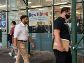Statistics Canada's labour force survey showed employment among youth aged 15 to 24 fell one per cent in March.