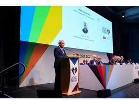 On 9 April 2024 Ingmar De Vos of Belgium was elected as the President of the Association of Summer Olympic International Federations (ASOIF). © ASOIF/Jon Super.