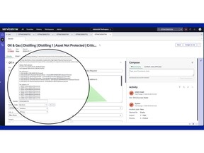 Dedicated OT security management integrated with ServiceNow workflows